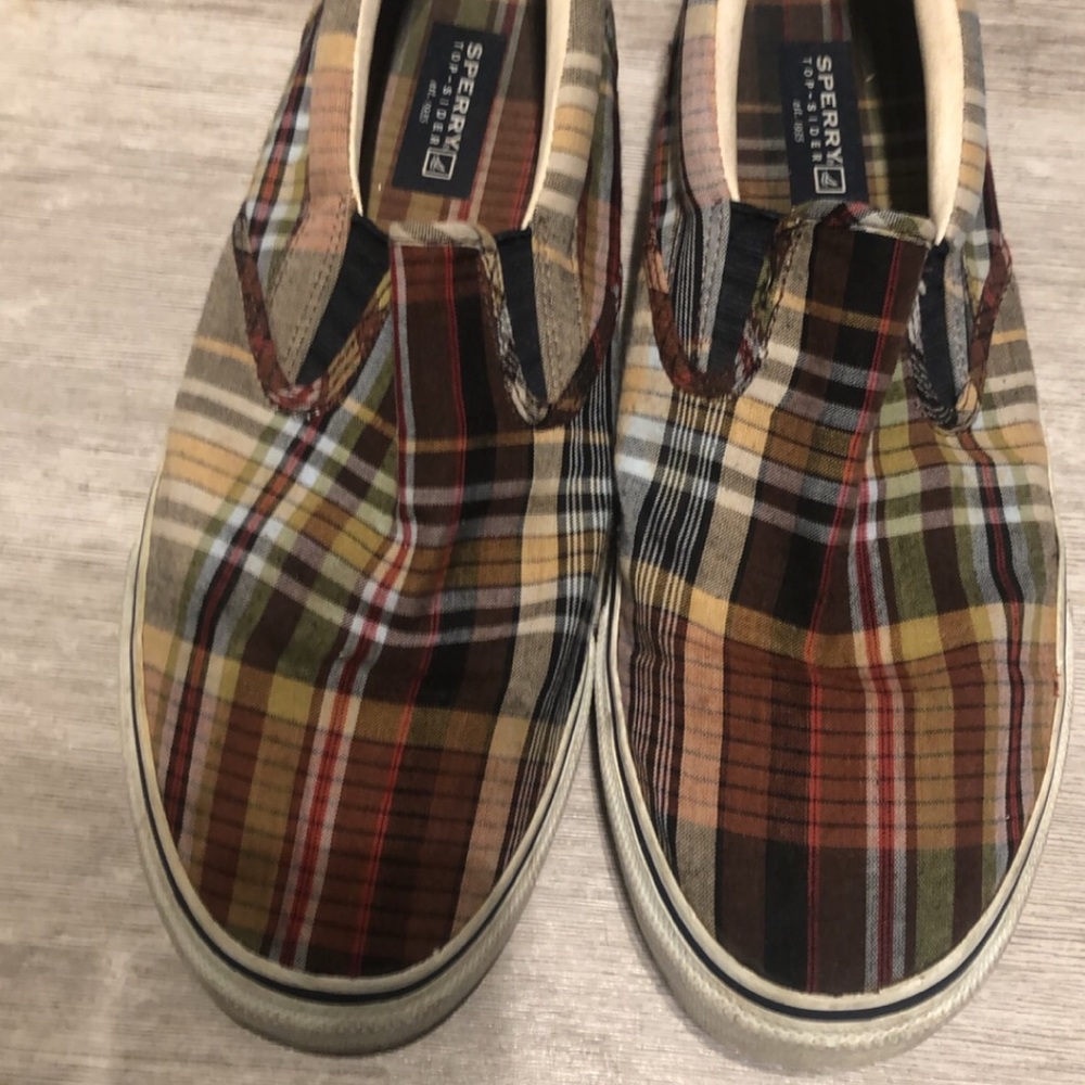 Sperry’s Plaid Shoes